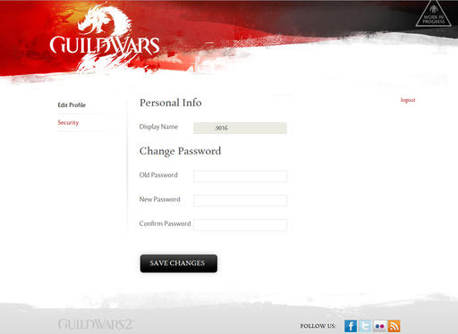 Guild Wars 2 - Обновление страницы аккаунта